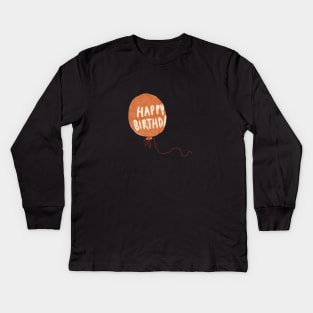 Happy Birthday Kids Long Sleeve T-Shirt